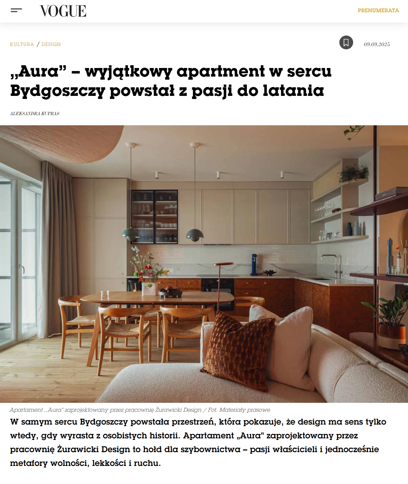 Publikacja VOGUE Polska